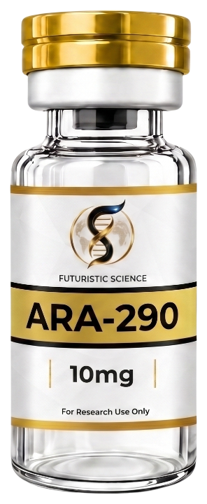Ara 290 research peptide vial by Futuristic Science – For Research Use Only