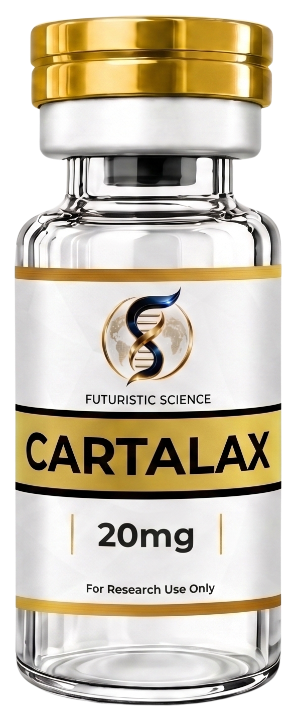 Cartalax research peptide vial by Futuristic Science – For Research Use Only