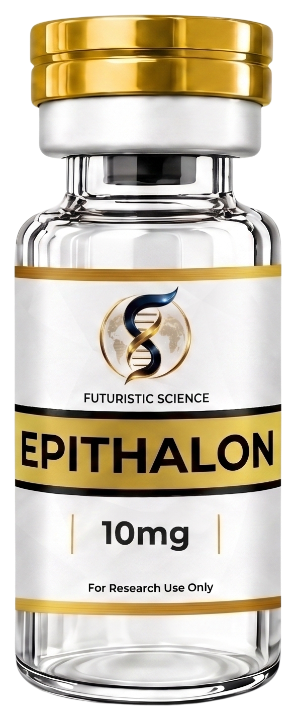 Epithalon research peptide vial by Futuristic Science – For Research Use Only